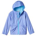 Toddler Girl Columbia Lightweight Solid Rain Jacket, Size: 4t, Purple Oth