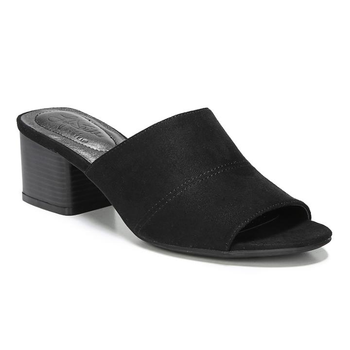 Lifestride Remix Women's Mules, Size: 9.5 Wide, Black