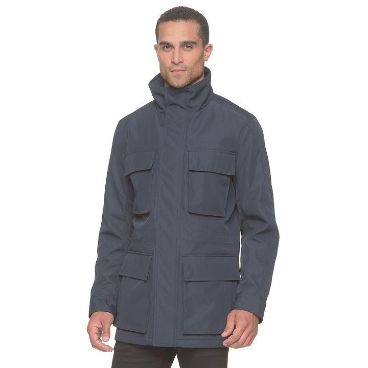 Men's Am Studio By Andrew Marc City Jacket, Size: Xl, Dark Blue