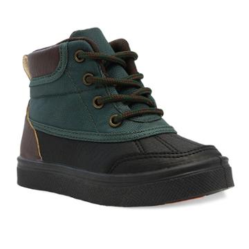 Oomphies Julian Boys' Sneaker Boots, Size: 11, Dark Green