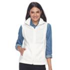 Women's Columbia Three Lakes Fleece Vest, Size: Medium, White Oth