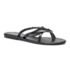 Women's Sonoma Goods For Life&trade; Braided Multi Strap Sandals, Size: Medium, Black