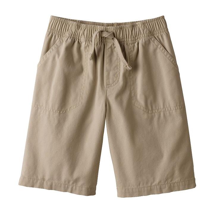 Boys 4-7x Jumping Beans&reg; Canvas Shorts, Boy's, Size: 7x, Med Beige