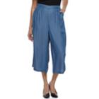 Plus Size Apt. 9&reg; Wide-leg Culottes, Women's, Size: 2xl, Med Blue