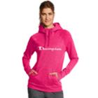 Women's Champion Fleece Hoodie, Size: Small, Med Red