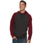 Men's Urban Pipeline&reg; Colorblock Pull-over Hoodie, Size: Medium, Med Red