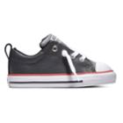 Toddler Boys' Converse Chuck Taylor All Star Street Slip Leather Sneakers, Size: 8 T, Silver
