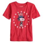 Boys 4-10 Jumping Beans&reg; Peanuts Americana Snoopy Graphic Tee, Size: 4, Light Red