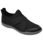 Crocs Swiftwater Cross-strap Women's Sneakers, Size: 9, Black