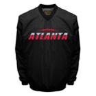 Men's Franchise Club Tone City Atlanta Football Windshell Pullover Jacket, Size: Xxl, Black