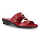Easy Street Fiery Women's Sandals, Size: 8 Wide, Brt Red