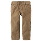 Boys 4-8 Carter's Corduroy Pants, Size: 6, Med Beige