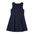 Girls 7-14 Chaps School Uniform Skater Jumper, Girl's, Size: 8-10, Blue (navy)