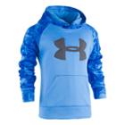 Boys 4-7 Under Armour Cloudy Grid Logo Pullover Hoodie, Size: 7, Purple Oth