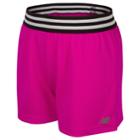 Girls 7-16 New Balance Core Shorts, Size: 10-12, Dark Pink