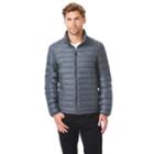 Men's Heat Keep Packable Down Puffer Jacket, Size: Xl, Silver