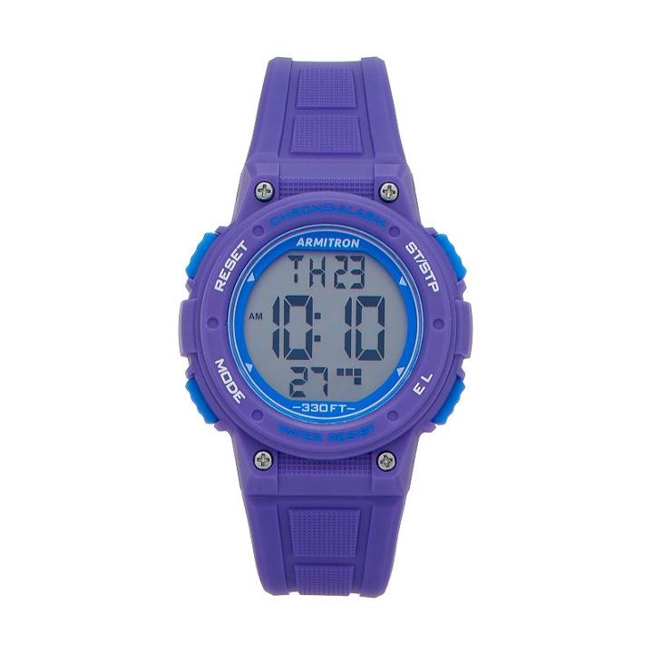 Armitron Women's Digital Chronograph Sport Watch, Size: Large, Purple