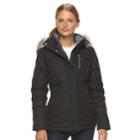 Women's Free Country Faux-fur Down Jacket, Size: Medium, Black