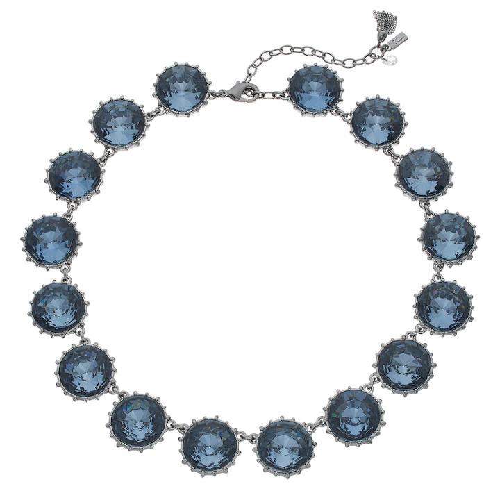 Simply Vera Vera Wang Round Stone Chunky Necklace, Women's, Blue