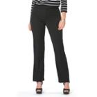 Plus Size Chaps Twill Straight-leg Pants, Women's, Size: 22 W, Black
