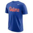 Men's Nike Florida Gators Wordmark Tee, Size: Xxl, Blue