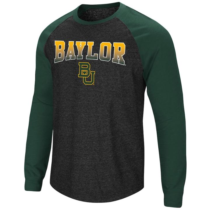 Men's Baylor Bears Hybrid Ii Tee, Size: Medium, Oxford