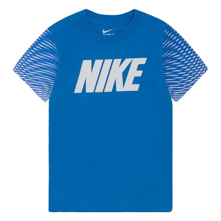 Boys 4-7 Nike Geometric Jersey Tee, Boy's, Size: 4, Light Blue