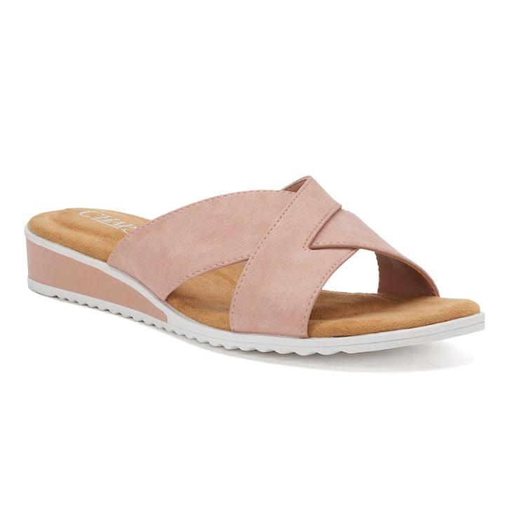 Chaps Olessia Women's Wedge Sandals, Size: 7.5 B, Pink