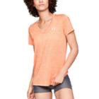 Women's Under Armour Tech Short Sleeve Tee, Size: Small, Brown Over