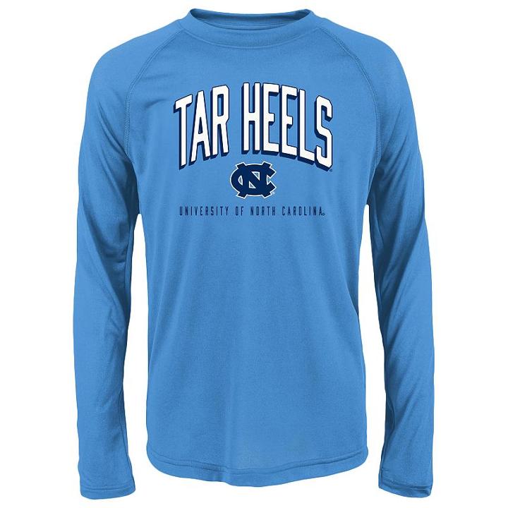 Boys 4-7 North Carolina Tar Heels Performance Tee, Size: L(7), Blue