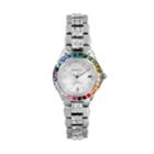 Armitron Now Women's Crystal Stainless Steel Watch - 75/3689mpsvrb, Size: Small, Multicolor
