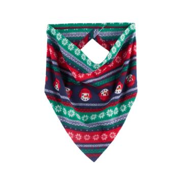 Pet Jammies For Your Families Snowman Fairisle Handkerchief, Kids Unisex, Size: Large, Blue