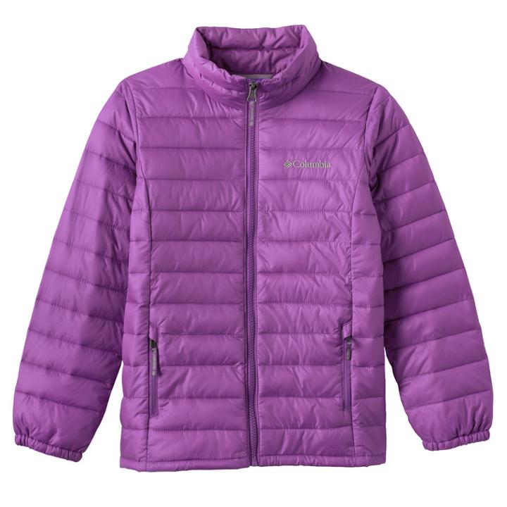 Girls 4-18 Columbia Elm Ridge Puffer Jacket, Size: Xl (18), Brt Purple
