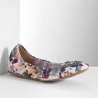 Simply Vera Vera Wang Women's Embellished Ballet Flats, Size: 6.5, White Oth