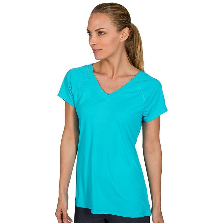 Women's Jockey Sport Reflex Performance Racerback Tee, Size: Xl, Med Green