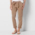 Petite Size Sonoma Goods For Life&trade; Cuffed Utility Twill Capris, Women's, Size: 8 Petite, Med Beige