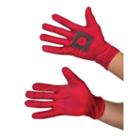 Marvel, Adult Deadpool Costume Gloves, Red