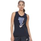 Women's Nike Sportswear Just Do It Graphic Tank, Size: Large, Light Blue