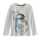 Boys 4-7x Star Wars A Collection For Kohl's Star Wars: Episode Vii The Force Awakens Bb-8 Foiled Tee, Size: 7, White