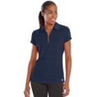 Women's Fila Sport&reg; Quarter-zip Golf Polo, Size: Medium, Blue (navy)