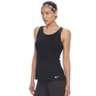 Women's Nike Training Mesh Racerback Running Tank, Size: Large, Grey (charcoal)