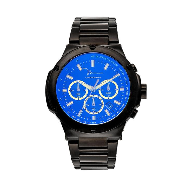Marc Anthony Men's Modern Masculinity Stainless Steel Chronograph Watch, Size: Large