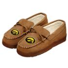 Men's Forever Collectibles Iowa Hawkeyes Moccasin Slippers, Size: Medium, Multicolor