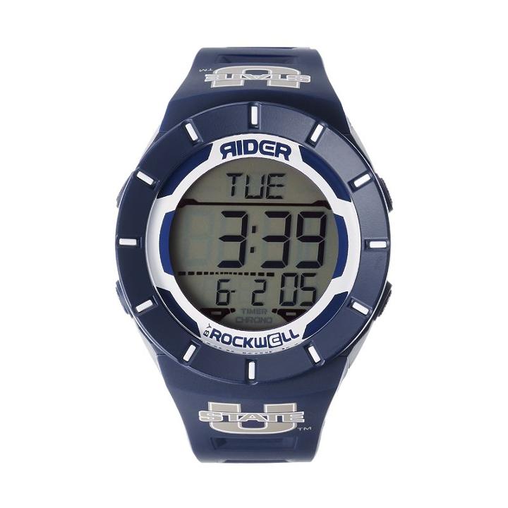 Rockwell Utah State Aggies Coliseum Chronograph Watch - Men, Navy