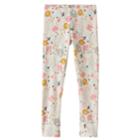Girls 4-10 Jumping Beans&reg; Long Embellished Leggings, Size: 5, White