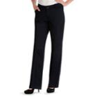 Petite Lee Maxwell Modern Fit Curvy Dress Pants, Women's, Size: 4p-short, Dark Blue
