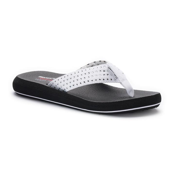 Women's Skechers Cali Asana New Age Sandals, Size: 7, White