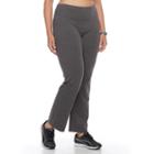 Plus Size Tek Gear&reg; Dry Tek Straight-leg Pants, Women's, Size: 3xl, Dark Grey