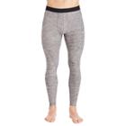 Men's Climatesmart Micro-suede Stretch Sport Performance Leggings, Size: Small, Med Grey
