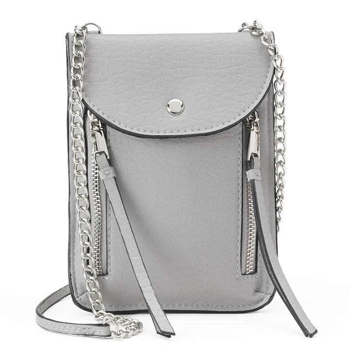 Juicy Couture Mini Phone Crossbody, Women's, Dark Grey